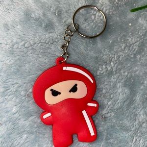 Red ninja keychain
